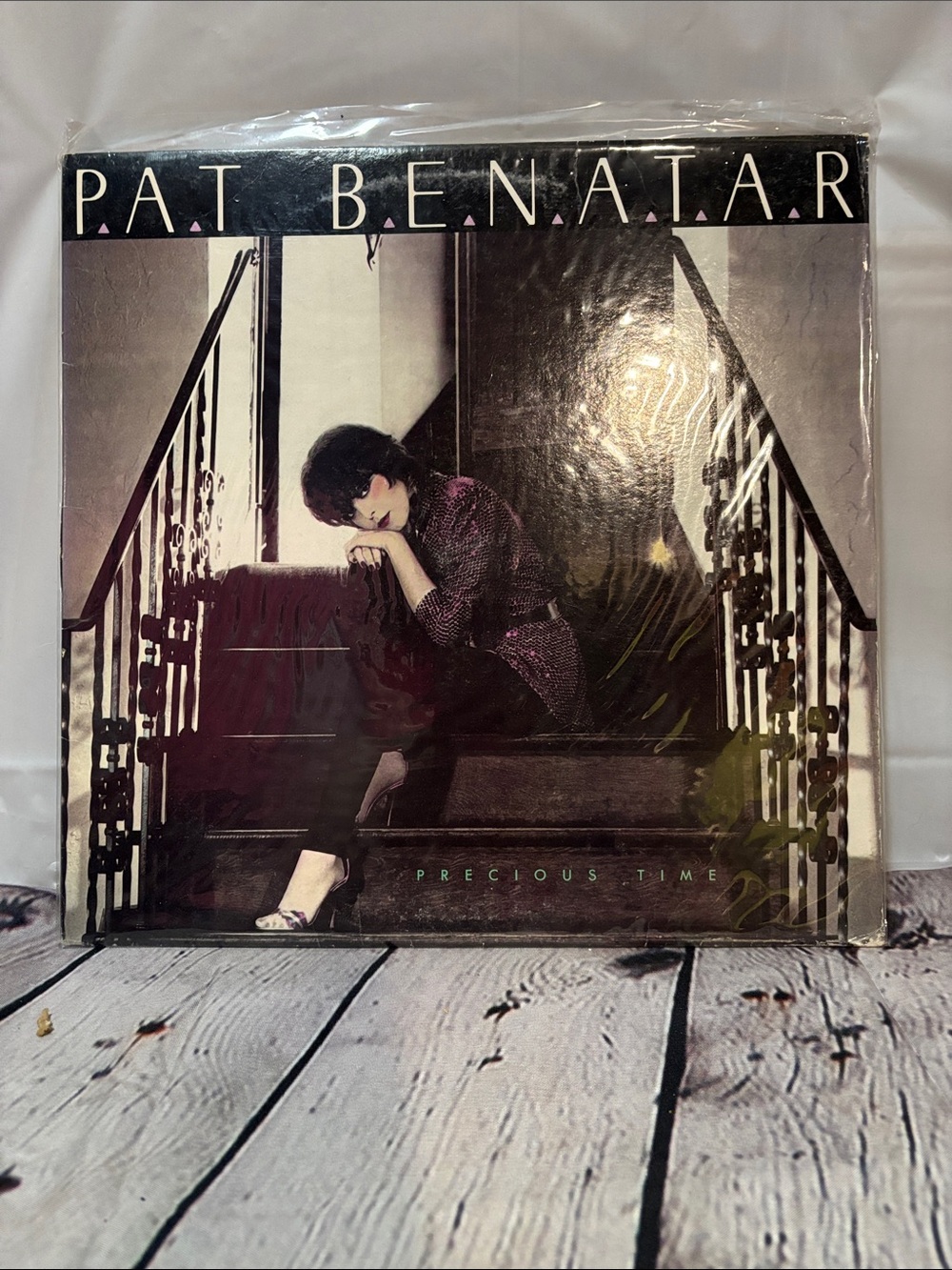 Pat Benatar Precious Time Vinyl Album - Black